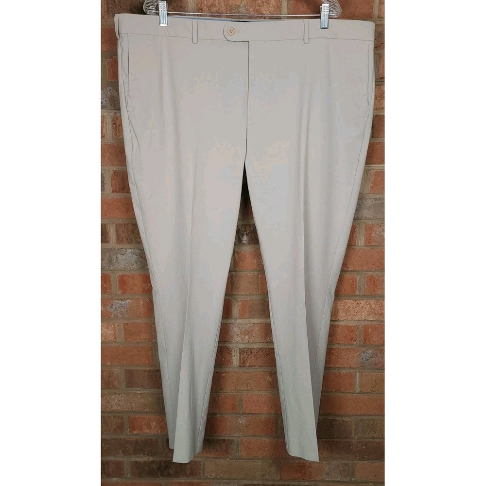 Peter Millar Mens Beige Surge Performance Trouser Pants Crown Crafted 44x30 - Picture 2 of 10